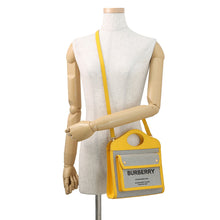 Load image into Gallery viewer, BURBERRY Pocket Bag 2WAY Bag Beige/Yellow8047352 Canvas Leather Size Mini
