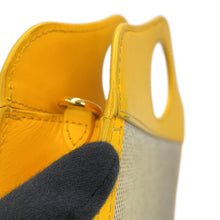 Load image into Gallery viewer, BURBERRY Pocket Bag 2WAY Bag Beige/Yellow8047352 Canvas Leather Size Mini
