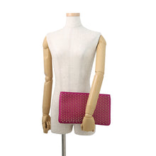 Load image into Gallery viewer, Christian Louboutin Studded ChainShoulder Pink Leather
