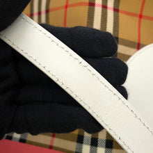 将图像加载到图库查看器中，BURBERRY Nova Check Reversible Tote Bag Beige/Pink/White Canvas Leather
