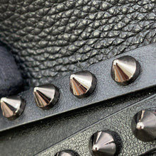 Load image into Gallery viewer, Christian Louboutin CABATA Spike Studded Tote Bag Black3205219 Calf Leather Size Small
