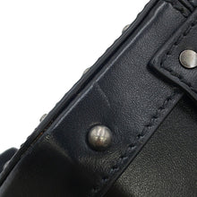 Load image into Gallery viewer, SAINT LAURENT PARIS Mikabox Studded 2WAY Handbag Black544378 Leather
