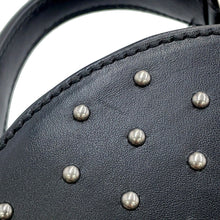 Load image into Gallery viewer, SAINT LAURENT PARIS Mikabox Studded 2WAY Handbag Black544378 Leather
