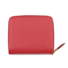 Load image into Gallery viewer, PRADA Bifold Wallet compact wallet Red1ML036 Leather
