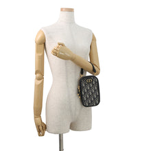 Load image into Gallery viewer, Dior Oblique 30 Montaigne Call'in Dior Phone Shoulder Bag Navy/BeigeS2114UTZQ Canvas Leather
