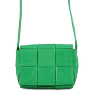 Bottega Veneta Candy Cassette Shoulder Parakeet667048 Calf Leather Size Mini