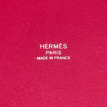 Load image into Gallery viewer, HERMES H Ambie Framboise Toile H Swift Leather Size PM
