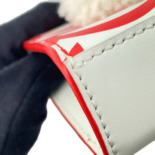 Load image into Gallery viewer, FENDI Marc Jacobs Mini Bustina Bunny Shoulder Bag White/Red7SA169 Leather
