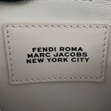 Load image into Gallery viewer, FENDI Marc Jacobs Mini Bustina Bunny Shoulder Bag White/Red7SA169 Leather
