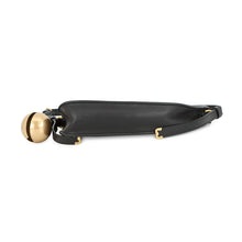 将图像加载到图库查看器中，BURBERRY Shield Sling Bell Bag Charm Shoulder Bag Black8077580 Leather Size Mini
