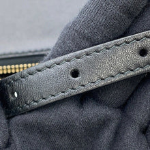 Load image into Gallery viewer, BURBERRY Shield Sling Bell Bag Charm Shoulder Bag Black8077580 Leather Size Mini
