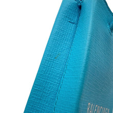 Load image into Gallery viewer, BALENCIAGA Phone Shoulder Light Blue593826 Leather
