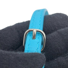 Load image into Gallery viewer, BALENCIAGA Phone Shoulder Light Blue593826 Leather
