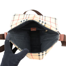 将图像加载到图库查看器中，BURBERRY Messenger bag Beige/Brown PVC Leather
