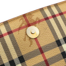 将图像加载到图库查看器中，BURBERRY Messenger bag Beige/Brown PVC Leather
