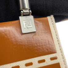 将图像加载到图库查看器中，FENDI Sunshine shopper Brown/Ivory8BS051 Canvas Size Mini
