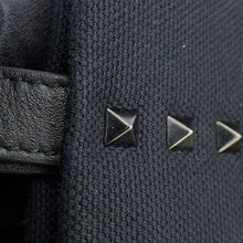 Load image into Gallery viewer, Valentino Garavani VLTN Tote Black Canvas Leather
