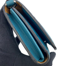 Load image into Gallery viewer, MCM Visetos Shoulder Wallet BlueMXEBAKM01JY001 Leather
