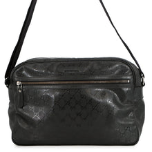 Load image into Gallery viewer, GUCCI Imprime Messenger Bag Black211107 GG Imprime Leather
