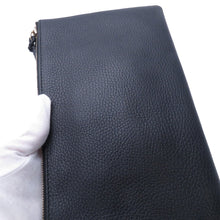 Load image into Gallery viewer, GUCCI Bamboo Tassel Pouch Black376854 Leather
