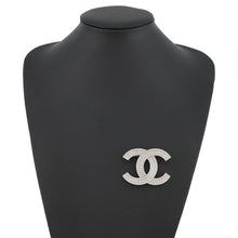 将图像加载到图库查看器中，CHANEL CC Logo BroochABD463 Metal Rhinestone Faux Pearl
