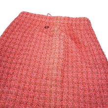 将图像加载到图库查看器中，CHANEL Skirt Size 36 PinkP63188 Polyamide 47% Cotton 33% Polyester 12% Viscose 8%
