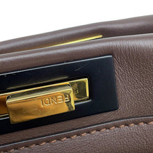 Load image into Gallery viewer, FENDI Peekaboo Icy You Brown8BN321 Leather Size Medium
