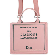 Load image into Gallery viewer, Dior Book Tote Book Cover Embroidery with Strap Bag PinkM1404PEHO Canvas Size Small
