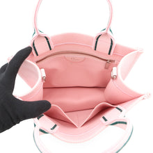 Load image into Gallery viewer, Dior Book Tote Book Cover Embroidery with Strap Bag PinkM1404PEHO Canvas Size Small
