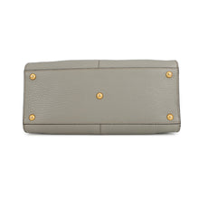 将图像加载到图库查看器中，FENDI Peekaboo X-Lite Gray8BN310 Calf Leather Size regular
