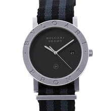 将图像加载到图库查看器中，BVLGARI BVLGARI Fragment Special Edition W41mm Stainless Steel Fabric Black DialBB41S/103443
