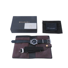 将图像加载到图库查看器中，BVLGARI BVLGARI Fragment Special Edition W41mm Stainless Steel Fabric Black DialBB41S/103443
