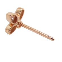 Load image into Gallery viewer, TIFFANY&amp;Co. Fleur de Lis Earrings 18K Pink Gold
