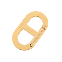 Load image into Gallery viewer, HERMES Chaine d'Ancre Brooch Etain Epsom Metal
