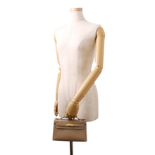 Load image into Gallery viewer, HERMES PochetteKelly Etoupe Swift Leather
