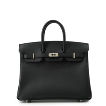 将图像加载到图库查看器中，HERMES Birkin Black Epsom Size 25
