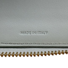 将图像加载到图库查看器中，CELINE Small Zip Wallet Light Blue10L203BEL Leather
