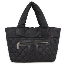Load image into Gallery viewer, CHANEL Coco Cocoon Handbag BlackA48610 Nylon Size PM
