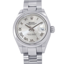 Load image into Gallery viewer, ROLEX Lady-Datejust W28mm Stainless Steel Silver Dial279160

