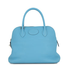 将图像加载到图库查看器中，HERMES Bolide Bleu du Nord Taurillon Clemence Size 31

