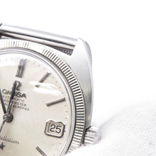 将图像加载到图库查看器中，OMEGA Constellation W34mm Stainless Steel Silver Dial168.017
