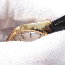 Load image into Gallery viewer, SEIKO King Seiko Hi-Beat W36mm Gold Plated Leather Silver Dial45ｰ7001
