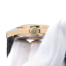 Load image into Gallery viewer, SEIKO King Seiko Hi-Beat W36mm Gold Plated Leather Silver Dial45ｰ7001
