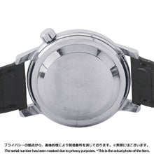 Load image into Gallery viewer, SEIKO Sportsmatic Silver Wave W37mm Stainless Steel Leather Silver Dial69799

