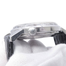 Load image into Gallery viewer, SEIKO Sportsmatic Silver Wave W37mm Stainless Steel Leather Silver Dial69799
