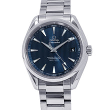 Load image into Gallery viewer, OMEGA Seamaster Aqua Terra Master Co-Axial W41.5mm Stainless Steel blue Dial231.10.42.21.03.003
