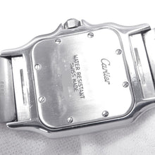 Load image into Gallery viewer, CARTIER Santos Galve LM H41mm×W29mm Stainless Steel Ivory DialW20018D6
