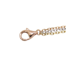 将图像加载到图库查看器中，CARTIER Trinity Three-Color Chain NecklaceB7058800 K18YG K18PG K18WG
