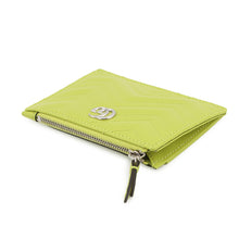 Load image into Gallery viewer, GUCCI Double G Key Case Light Green837747 Leather
