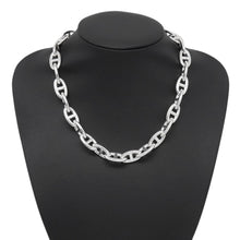 将图像加载到图库查看器中，HERMES Chaine d'Ancre Necklace 29 frames Size GM SV925
